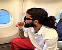 Anurag Dobhal consuming alcohol
